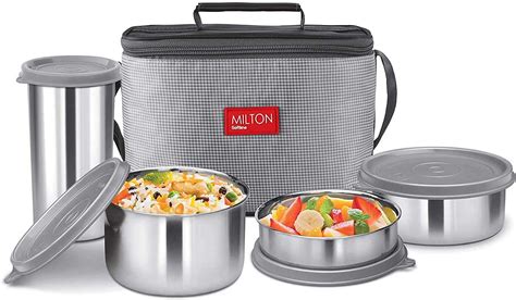 steel lock lunch boxes online|steel lunch box 4 containers.